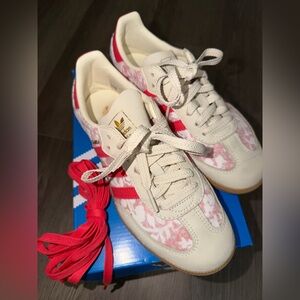 WOMEN'S ADIDAS ORIGINALS X LIBERTY LONDON SAMBA OG CASUAL SHOES 7